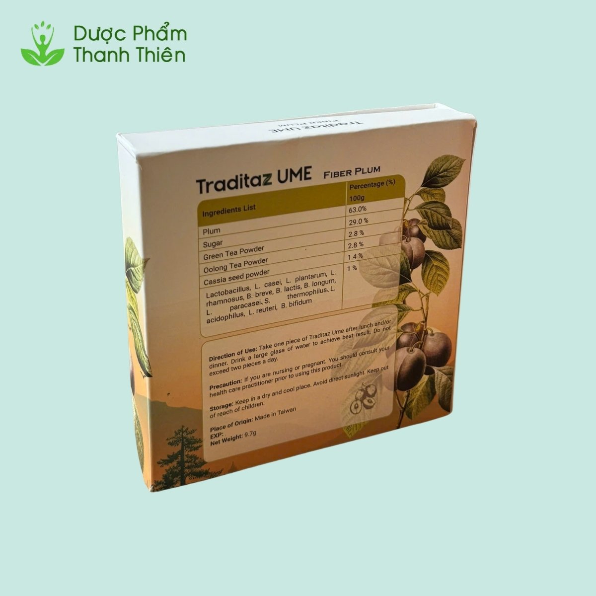 traditaz-4 Traditaz Ume Fiber Plum hỗ trợ cải thiện táo bón